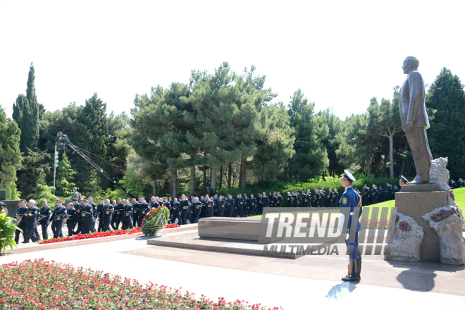 Azerbaijan marks 93rd birthday anniversary of National Leader Heydar Aliyev. Azerbaijan, Baku, 10 May 2016 